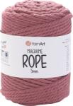 YARNART Macrame Rope 5 mm 5 mm 85 m 792 Dusty Rose Zsinór (Macrame Rope 5 mm 792)