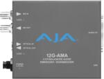 AJA 12G-AMA, Embedder/Disembedder, Balanced Audio, 12G-SDI cu Slot SFP