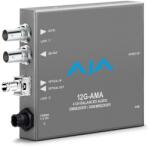 AJA 12G-AMA-T-ST, Audio Embedder/Disembedder 12G-SDI, 4-Ch Audio cu ST Fiber Transmitter