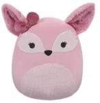 Jazwares Squishmallows 30 cm - Miracle, vulpea deșert roz cu fundiță (SQCR05432)