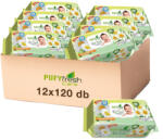 Pufy Fresh Fresh Care kupakos nedves törlőkendő kamillával 12x120 db