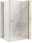 Rea Cabina de dus Rea Atlas 90x100 cu deschidere pe dreapta auriu periat (KPL-K4571)