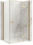 Rea Cabina de dus Rea Atlas 100x80 cu deschidere pe dreapta auriu periat (KPL-K4375)