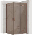 Rea Cabina dus REA Hugo Double 80x90 cupru periat (KPL-K6972)