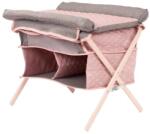 Götz Götz babaágy és pelenkázó babáknak rózsaszín-szürke (3403614)