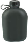 Mil-Tec alumínium mező flaska, olivazöld