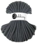 Bobbiny Jumbo 9 mm 30 m Charcoal Șnur (BT-E011)
