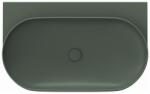 RAVAK Yard 80 kerámiamosdó Grey Green, túlfolyó furat nélkül XJX08080000 (XJX08080000)