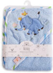 Cangaroo Manny pamut kapucnis kifogó - Kék - Elefánt