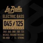 La Bella RX-N5B RX 45-125 Set de 5 corzi pentru bas (LB-RX-N5B)