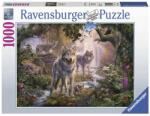 Ravensburger Puzzle 1000 db - Farkascsalád nyáron Ajánlott 10-99 éves korig unisex [Cikkszám 59486]