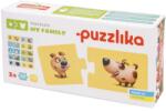 Puzzlika Állatcsalád 20 darabos XXL puzzle Ajánlott 3-6 éves korig unisex [Cikkszám 44750]