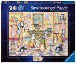 Ravensburger Puzzle 500 db - Őrült macskák Ajánlott 10-99 éves korig unisex [Cikkszám 16573]