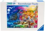Ravensburger Puzzle 2000 db - Színpompás Cinque Terre Ajánlott 10-99 éves korig unisex [Cikkszám 12886]