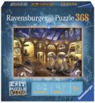 Ravensburger Puzzle Exit Kids 368 db - Természettudományi múzeu Ajánlott 6-10 éves korig unisex [Cikkszám 53581]
