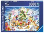 Ravensburger Puzzle 1000 db - Disney karácsony Ajánlott 10-99 éves korig unisex [Cikkszám 6366]