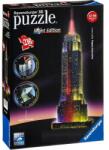 Ravensburger Empire State Building 216 darabos 3D LED puzzle Ajánlott 10-99 éves korig unisex [Cikkszám 38516]