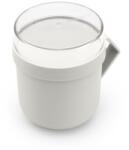 Brabantia Vas pentru prânz MAKE & TAKE, 600 ml, gri deschis, Brabantia (BRAB203848)