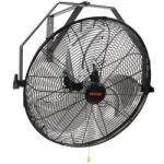 VEVOR Ipari fali pára ventilátor 57 cm átmérővel - 4150 CFM légszállítás, 3 sebességfokozat, IP44 védelem, ≤50 dB halk működés kültérre és beltérre