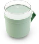 Brabantia Recipient pentru prânz MAKE & TAKE, 600 ml, verde jad, Brabantia (BRAB203862)