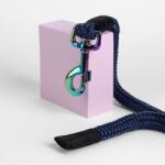 GALOP WEAR Vezetőszár szivárványos karabinerrel kék