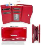 Zellia Jennifer Jones Női Bőr Pénztárca 5245-2 Piros - Lakk - Közepes Méret - (ZLK-52452-34866542)