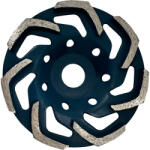 Bormann GYÉMÁNT CSISZOLÓKORONG ( TÁRCSA ) 125X22, 23X5 mm " L TÍPUS" , BETONHOZ/SZERKEZETI ANYAGOKHOZ/TÉGLÁHOZ (BHT2312)