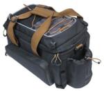 Basil csomagtartó táska Miles Trunkbag XL Pro, Universal Bridge system, fekete szürke