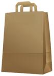  Papírtáska szalagfüles 260x120x350 mm barna (102635B) - tonerpiac