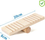 Nobleza | Libikóka kisállatoknak természetes fából (madár, hörcsög) - 20x8x4, 5 cm