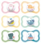 MAM Játszócumi Air, megújult! szilikon lapított (méret: 3) 16+ hó - diaper