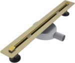 Gamma Proline lineáris padlóösszefolyó 60 cm, arany, beépíthető (OLPL-600gd)