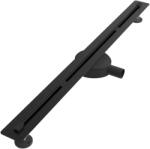 Gamma Proline lineáris padlóösszefolyó 100 cm, fekete, beépíthető (OLPL-1000BK)