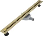 Gamma Proline lineáris padlóösszefolyó 90 cm, arany, beépíthető (OLPL-900gd)