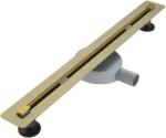 Gamma Proline lineáris padlóösszefolyó 70 cm, arany, beépíthető (OLPL-700gd)