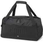 PUMA elegáns kis méretű S sporttáska domború feliratos fekete