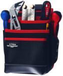 E-Value szerszámos övtáska három szinttel - fekete és piros - EDK-2D RD