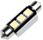  LED izzó 12V szofita 3 SMD LED 39mm fehér CANBUS