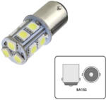  LED izzó 12V BA15s 13 SMD LED torony fehér 21W