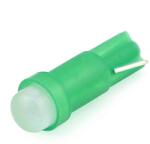  LED izzó 12V T5 COB LED zöld
