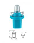  Műszerfal izzó 12V 1, 2W Bx8, 5d kék