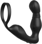 Pipedream - Anal Fantasy Elite Prosztata vibrátor, Pipedream, Ass-Gasm Pro P-Spot Milker, 11-15 cm, fekete, kétmotoros, mozgófejes, vízálló, akkumulátoros, péniszgyűrű 4, 4 cm