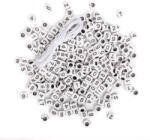  DP Craft Fűzőgyöngy Műanyag Fehér Számok 40 gramm (GRKO023)