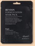 Benton Maszk fermentált összetevőkkel és peptidekkel Fermentation Mask Pack - 20 g / 1 db