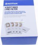 Nilfisk Porzsák NILFISK 128389187 4db/csomag NILFISK mikroszálas