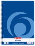 Herlitz College A4 80lapos lefűzhető vonalas spirálfüzet (00306423)