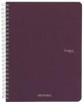 Fedrigoni Ecoqua A5 70lapos lila vonalas spirálfüzet (19148212)