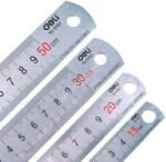 Deli Vonalzó Deli fém PRO 30 cm DEL08463