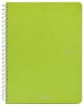 Fedrigoni Ecoqua A5 70lapos világoszöld kockás spirálfüzet (19148107)