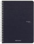 Fedrigoni Ecoqua A5 70lapos sötétkék vonalas spirálfüzet (19148204)